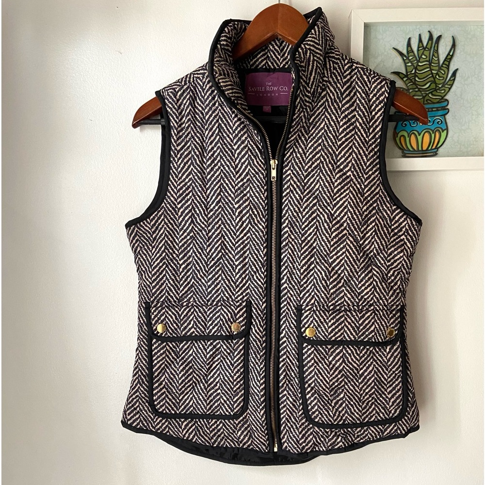 The Savile Row Co. Women’s Quilted Puffer Vest Size Small